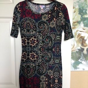 LuLaRoe Julia Dress XXS